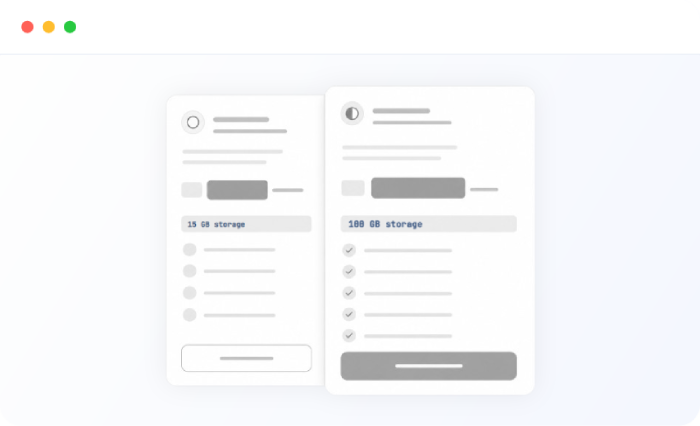 Workspace setup screen